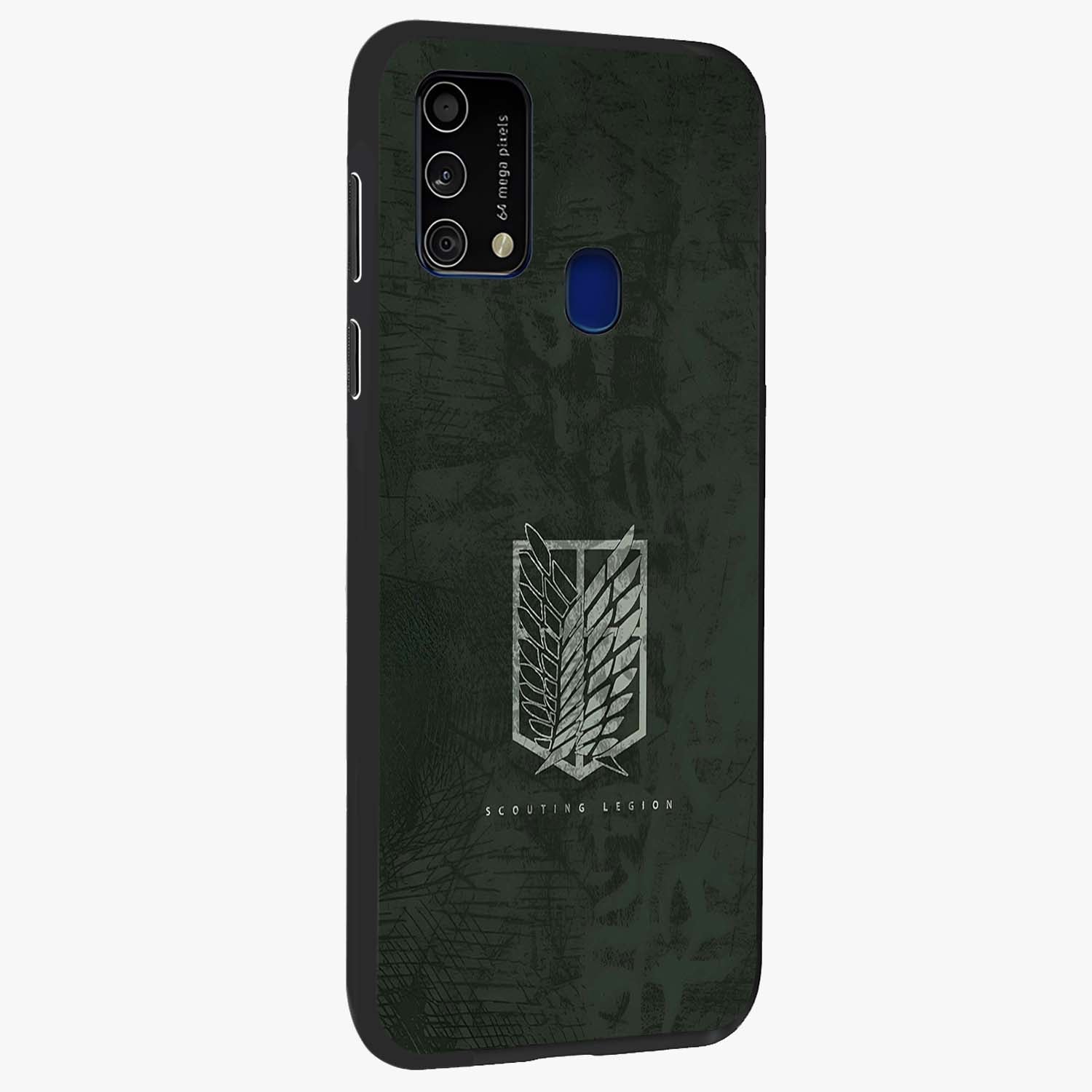 Wings Of Freedom Glass Case upright view showcasing powerful wings artwork with freedom themed design.