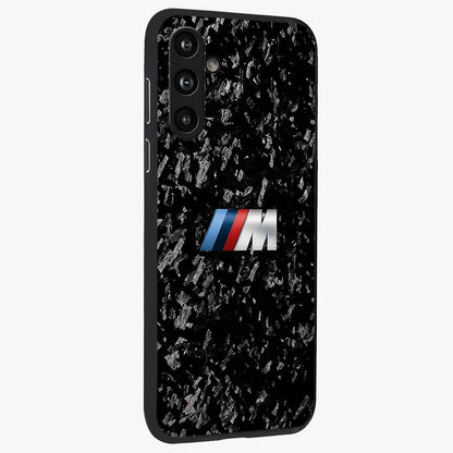 Carbon Speed Mark Glass Case upright view showcasing modern carbon speed graphic with bold automotive theme.