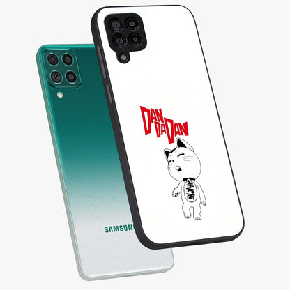 Playful Spirit Charm Glass Case displayed in angled mockup highlighting lively decorative design with playful aesthetic style.