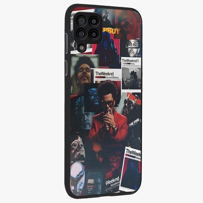 The Weeknd Glass Case upright view showcasing bold music themed artwork with contemporary artistic style.