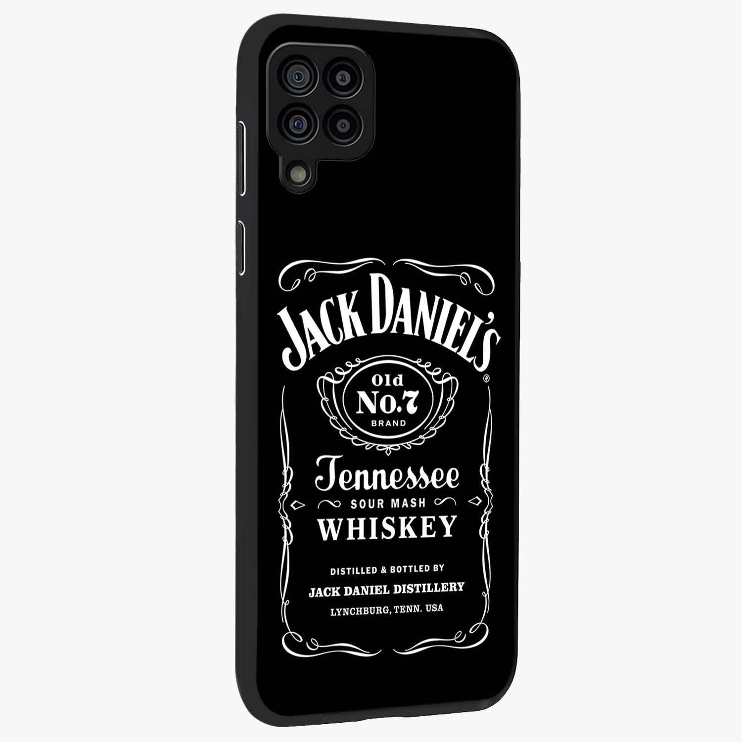 Vintage Whiskey Heritage Glass Case upright view showcasing stylish vintage whiskey artwork with timeless bar culture theme.