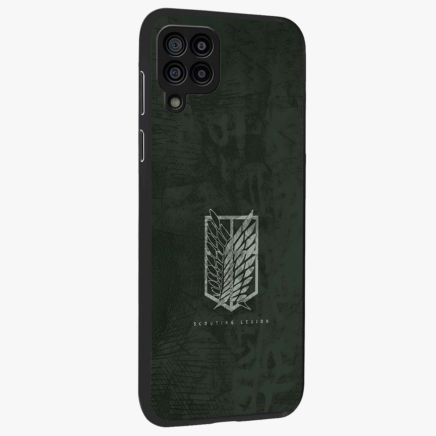 Wings Of Freedom Glass Case upright view showcasing powerful wings artwork with freedom themed design.