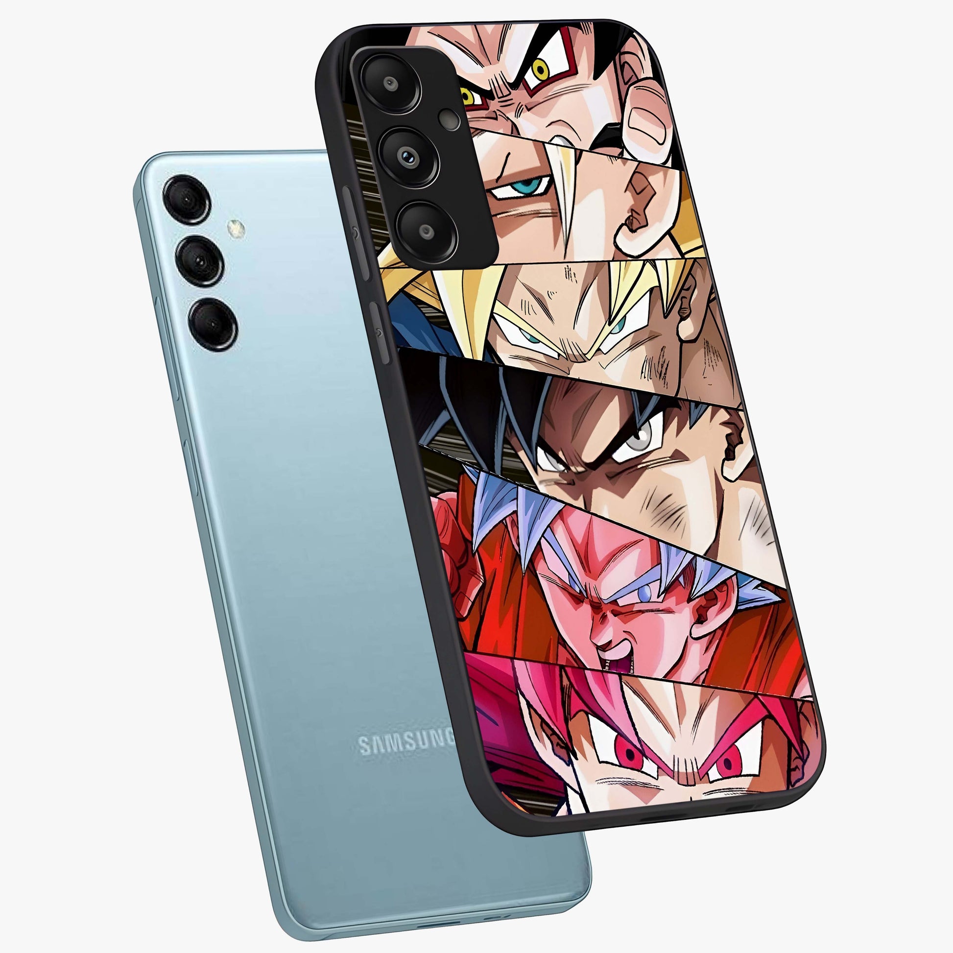 Anime Character Glass Case displayed in angled mockup highlighting colorful anime character illustration.