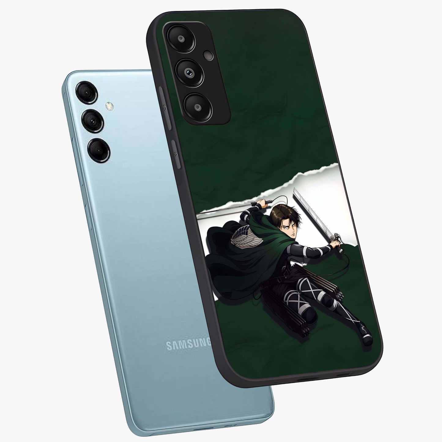 Emerald War Vanguard Glass Case displayed in angled mockup highlighting intense battle inspired design with emerald tone aesthetic.