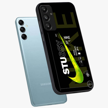 Neon Street Edition Glass Case displayed in angled mockup highlighting vibrant urban design with bold street aesthetic.