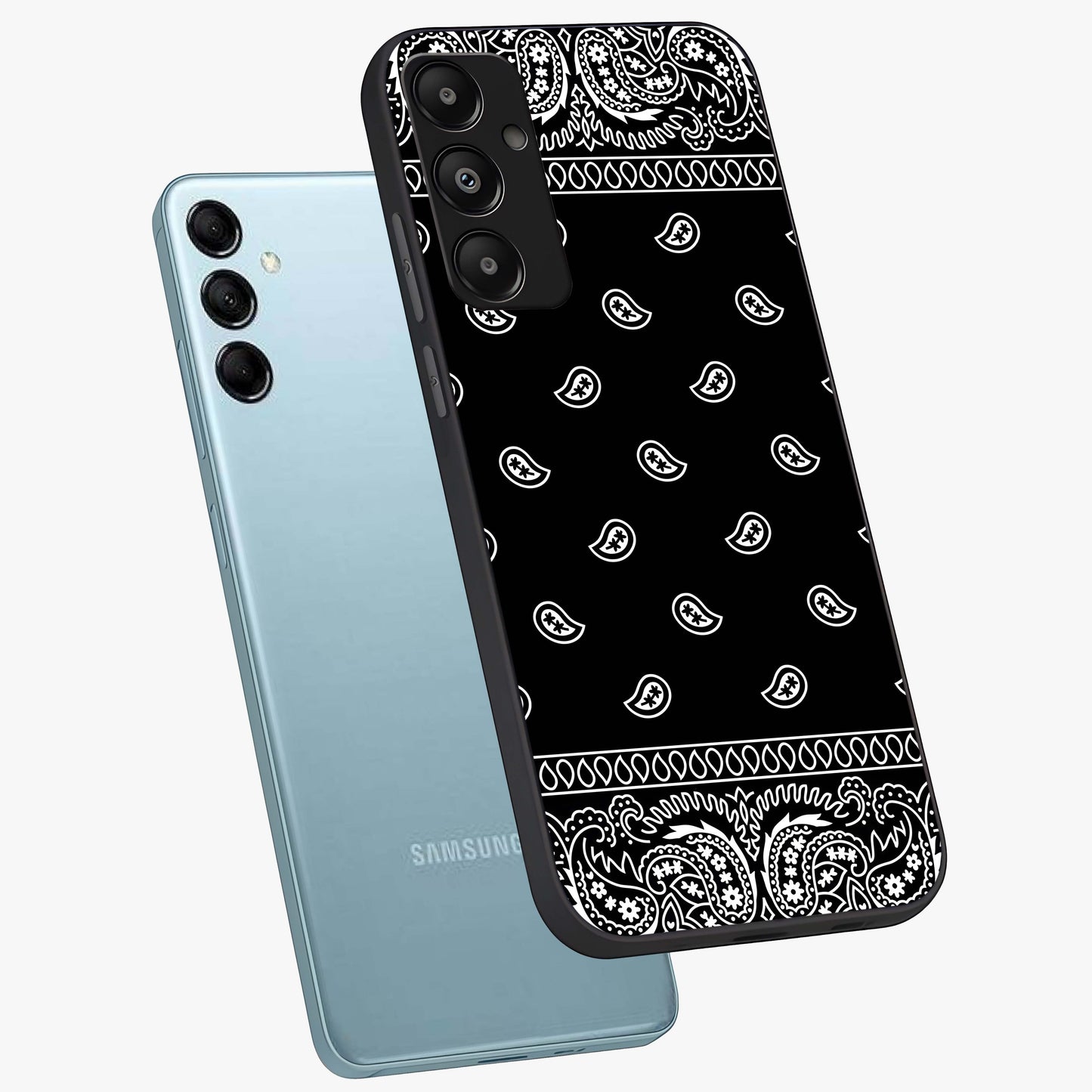 Retro Rebel Threads Glass Case displayed in angled mockup highlighting retro inspired graphic design with rebellious aesthetic.