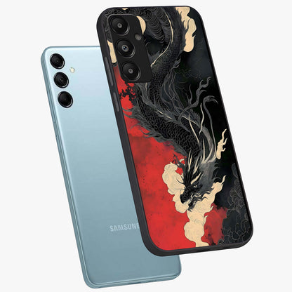 Shadow Dragon Fury Glass Case displayed in angled mockup highlighting powerful dragon illustration with dark fantasy aesthetic.