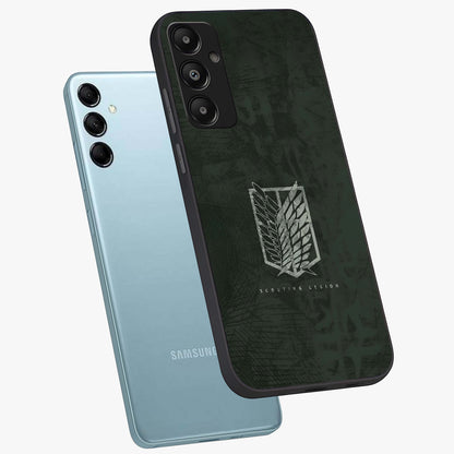 Wings Of Freedom Glass Case displayed in angled mockup highlighting graceful wing design with inspirational aesthetic.