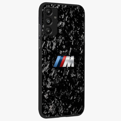 Carbon Speed Mark Glass Case upright view showcasing modern carbon speed graphic with bold automotive theme.