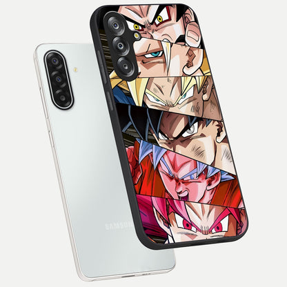 Anime Character Glass Case displayed in angled mockup highlighting colorful anime character illustration.