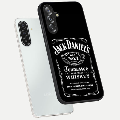 Vintage Whiskey Heritage Glass Case displayed in angled mockup highlighting retro beverage themed design with heritage aesthetic.