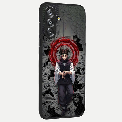 Cursed Ritual Ascension Glass Case upright view showcasing powerful ascension artwork with dark fantasy theme.