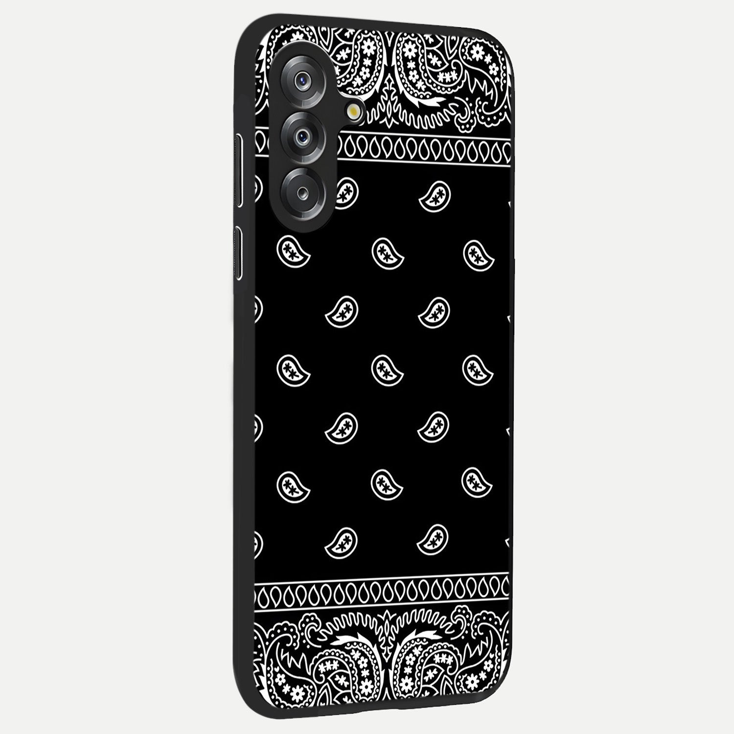 Retro Rebel Threads Glass Case upright view showcasing stylish vintage artwork with bold retro theme.