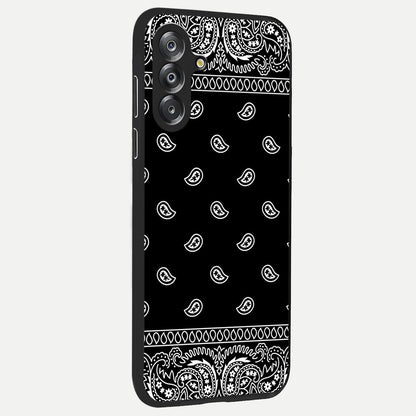 Retro Rebel Threads Glass Case upright view showcasing stylish vintage artwork with bold retro theme.