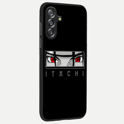 Scarlet Gaze Dominance Glass Case upright view showcasing powerful dramatic artwork with dominant artistic theme.