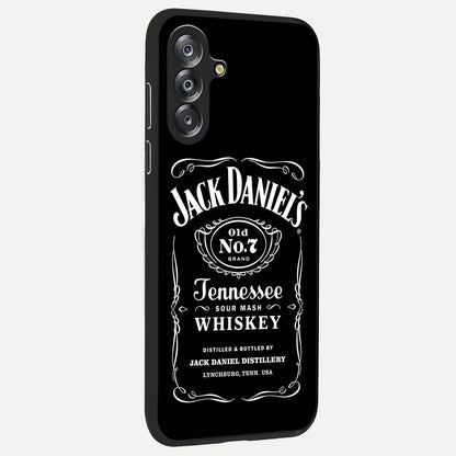Vintage Whiskey Heritage Glass Case upright view showcasing stylish vintage whiskey artwork with timeless bar culture theme.