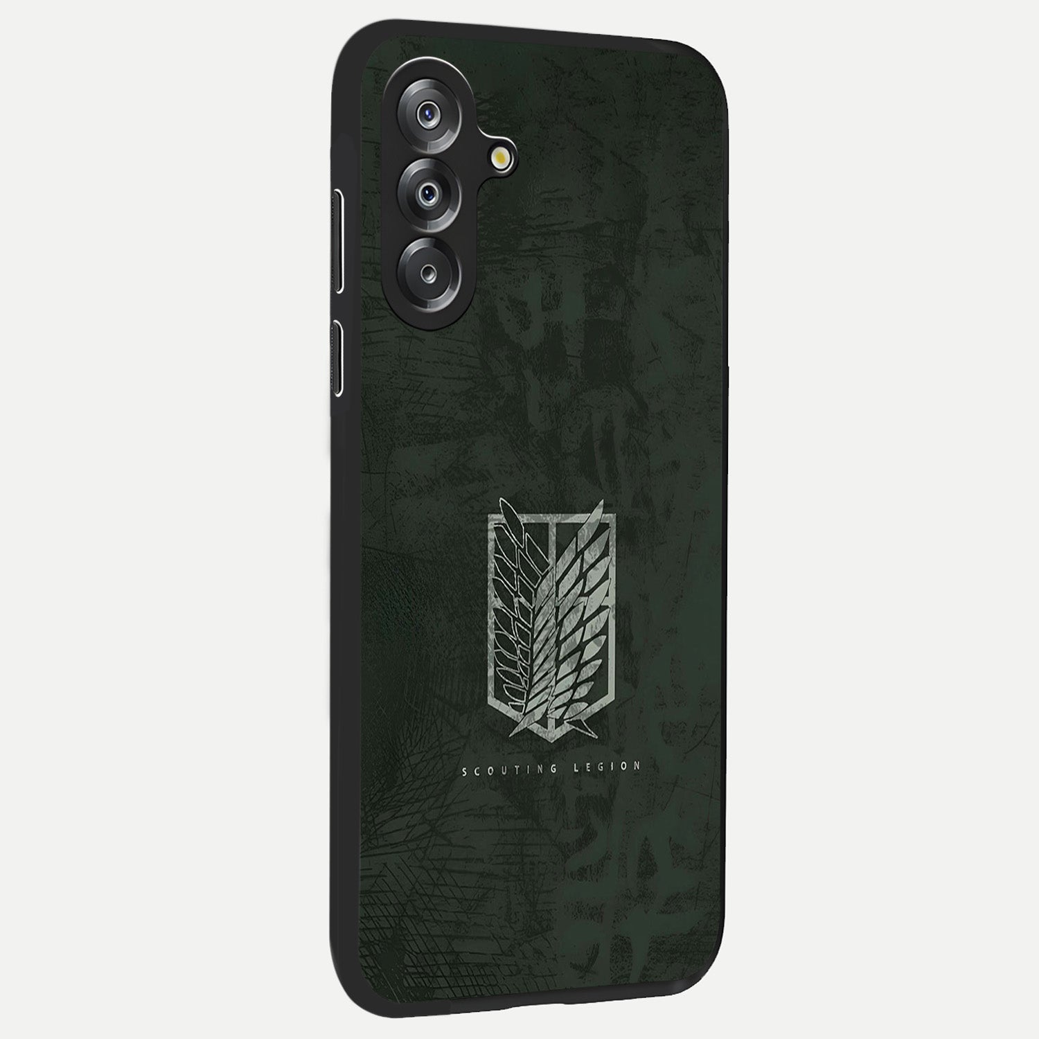 Wings Of Freedom Glass Case upright view showcasing powerful wings artwork with freedom themed design.