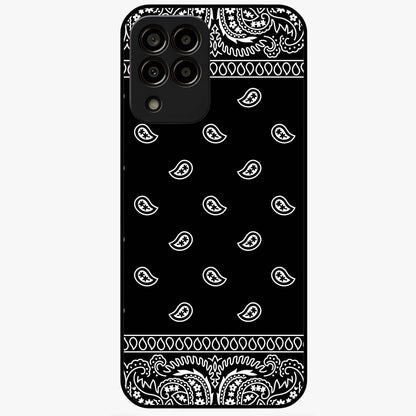 Retro Rebel Threads Glass Case showing flat back view with vintage street style artwork and glossy glass finish.