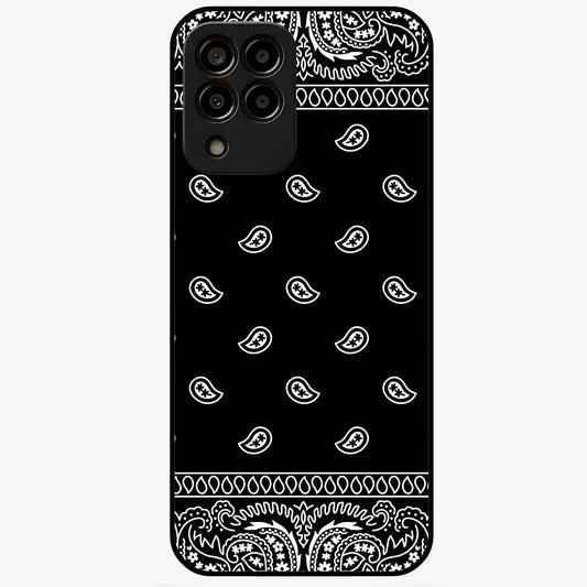 Retro Rebel Threads Glass Case showing flat back view with vintage street style artwork and glossy glass finish.