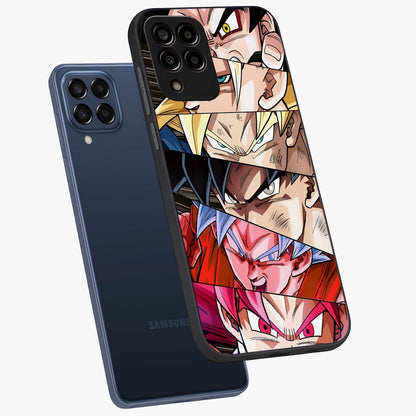Anime Character Glass Case displayed in angled mockup highlighting colorful anime character illustration.
