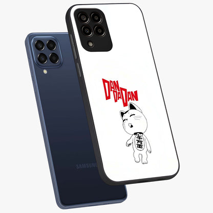 Playful Spirit Charm Glass Case displayed in angled mockup highlighting lively decorative design with playful aesthetic style.