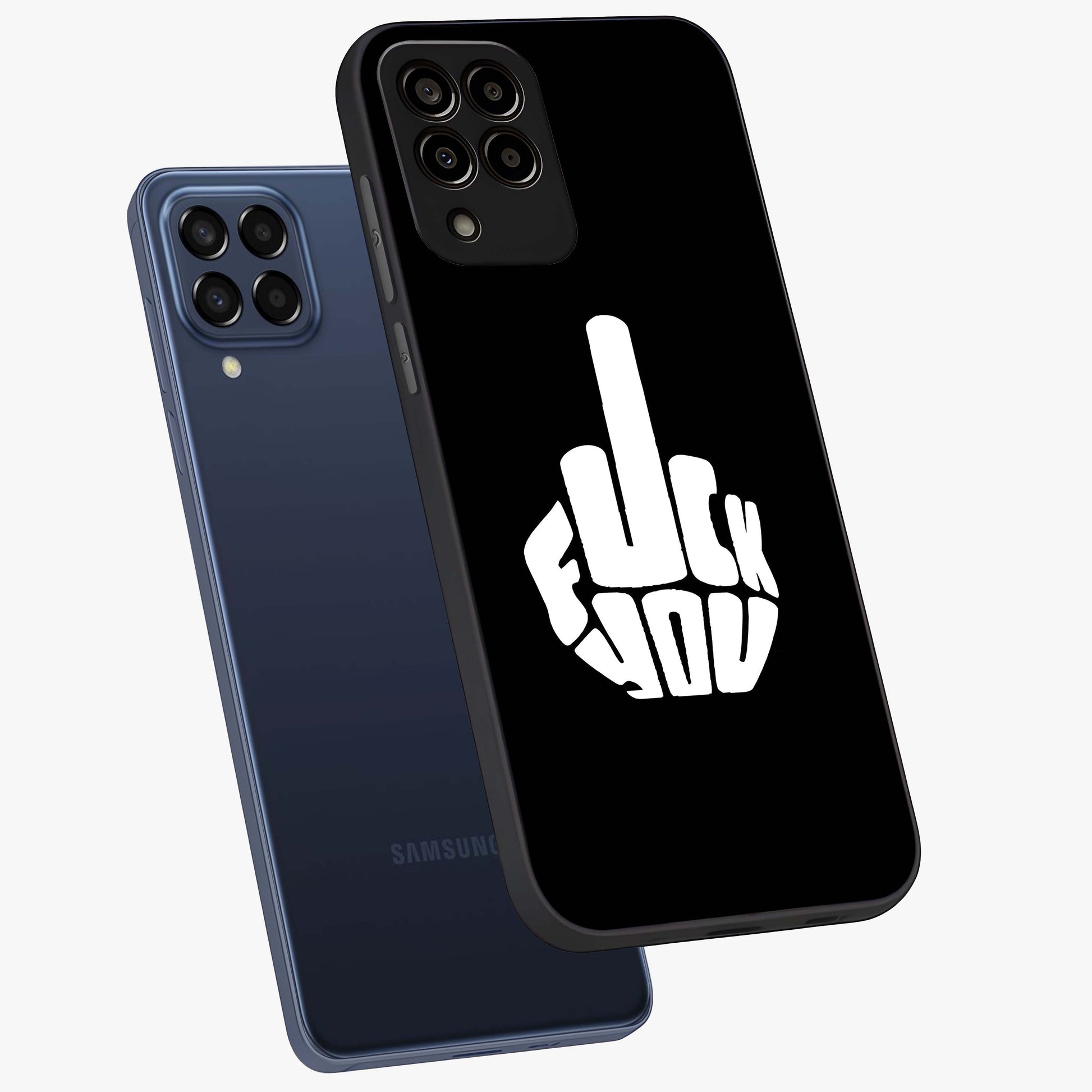 Rebel Mode On Glass Case displayed in angled mockup highlighting edgy text design with modern street aesthetic.