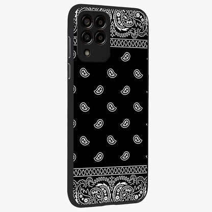 Retro Rebel Threads Glass Case upright view showcasing stylish vintage artwork with bold retro theme.
