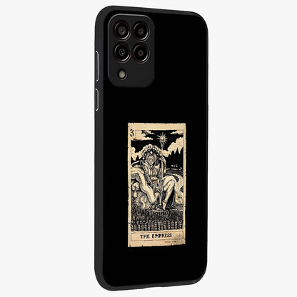 The Empress Glass Case upright view showcasing powerful empress themed artwork with luxurious artistic theme.