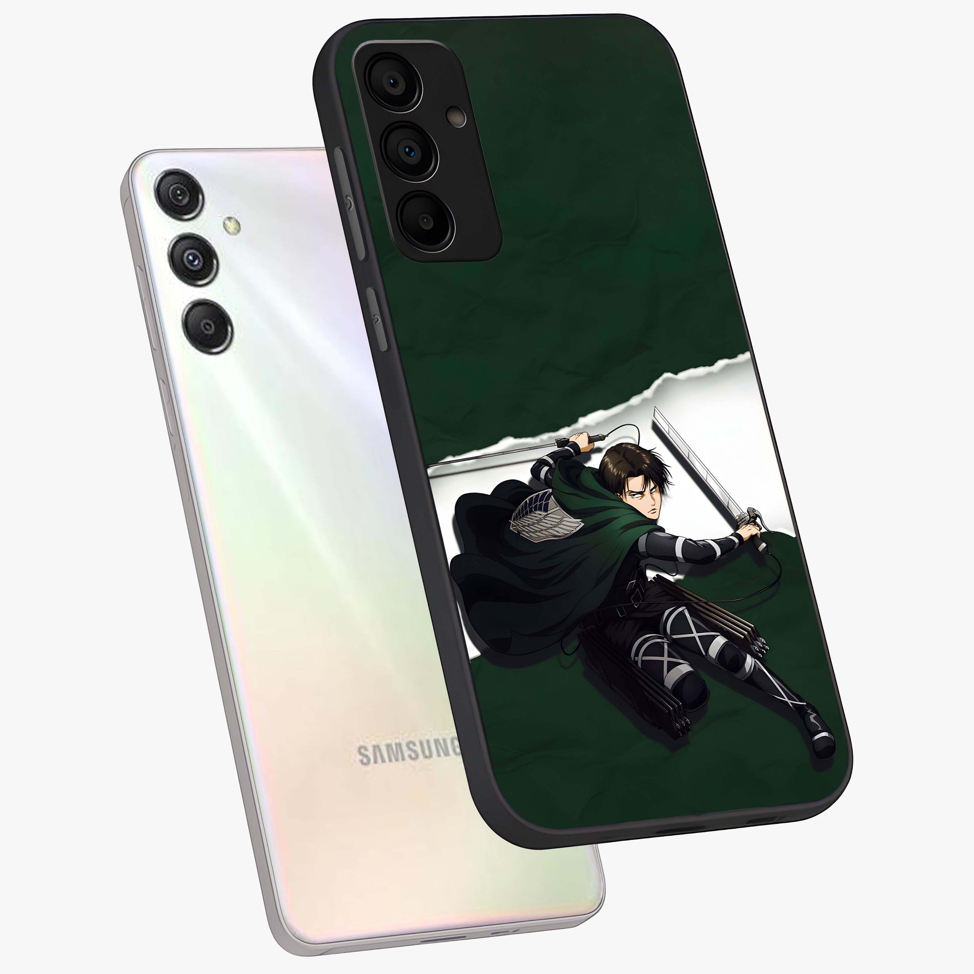 Emerald War Vanguard Glass Case displayed in angled mockup highlighting intense battle inspired design with emerald tone aesthetic.
