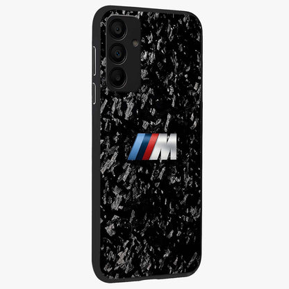 Carbon Speed Mark Glass Case upright view showcasing modern carbon speed graphic with bold automotive theme.
