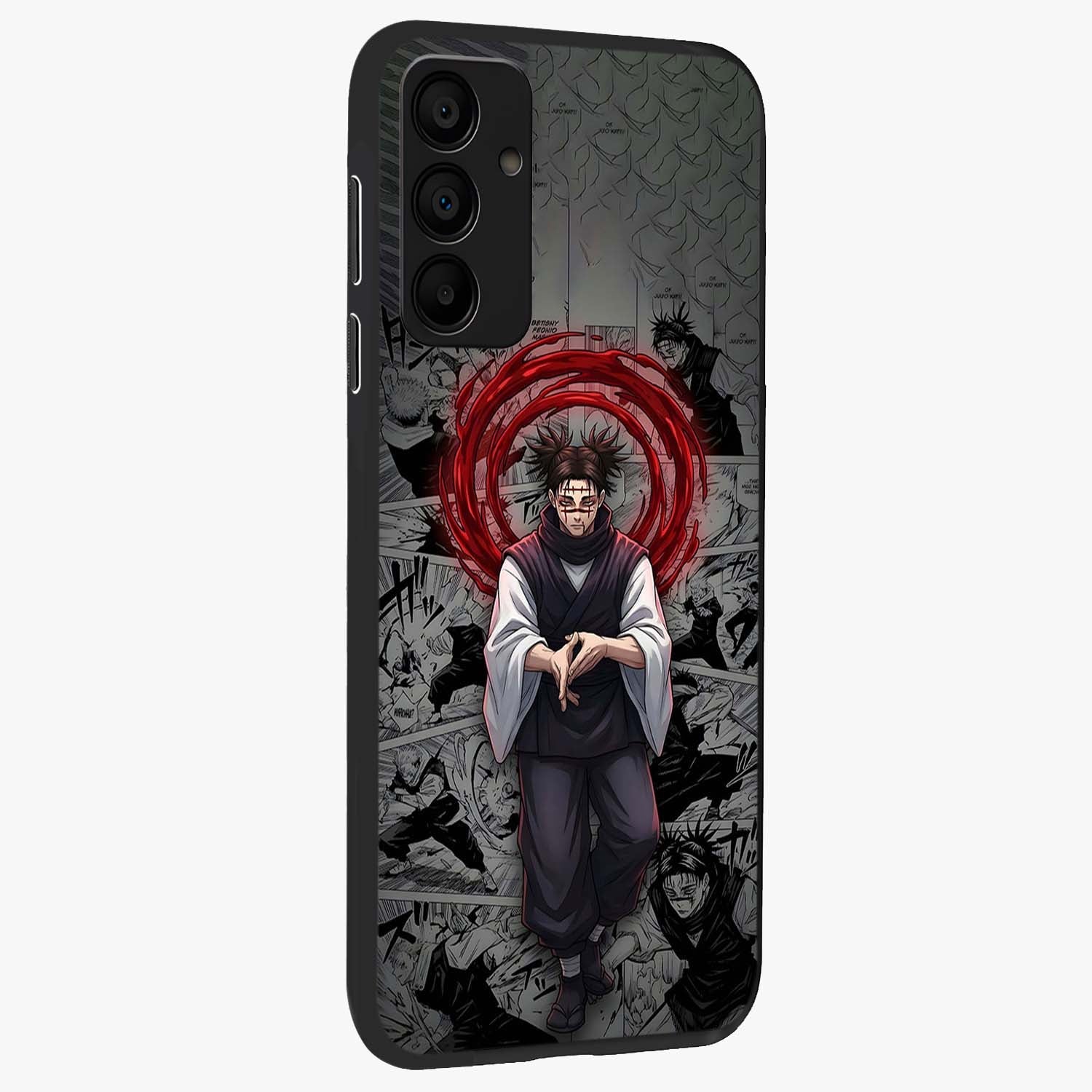 Cursed Ritual Ascension Glass Case upright view showcasing powerful ascension artwork with dark fantasy theme.