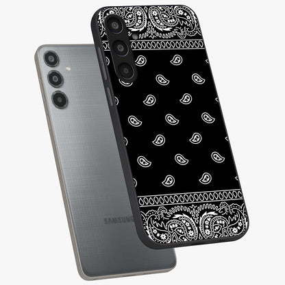 Retro Rebel Threads Glass Case displayed in angled mockup highlighting retro inspired graphic design with rebellious aesthetic.