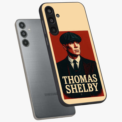 Vintage Mafia Authority Glass Case displayed in angled mockup highlighting powerful retro design with classic gangster aesthetic.