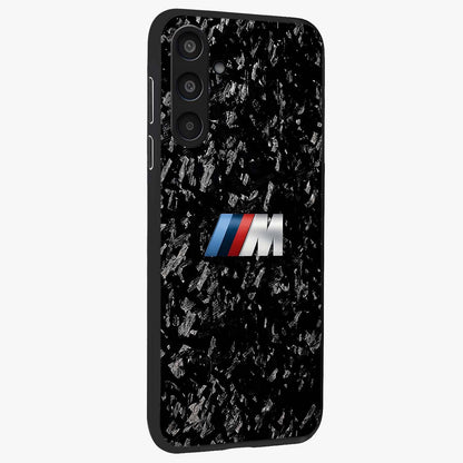 Carbon Speed Mark Glass Case upright view showcasing modern carbon speed graphic with bold automotive theme.