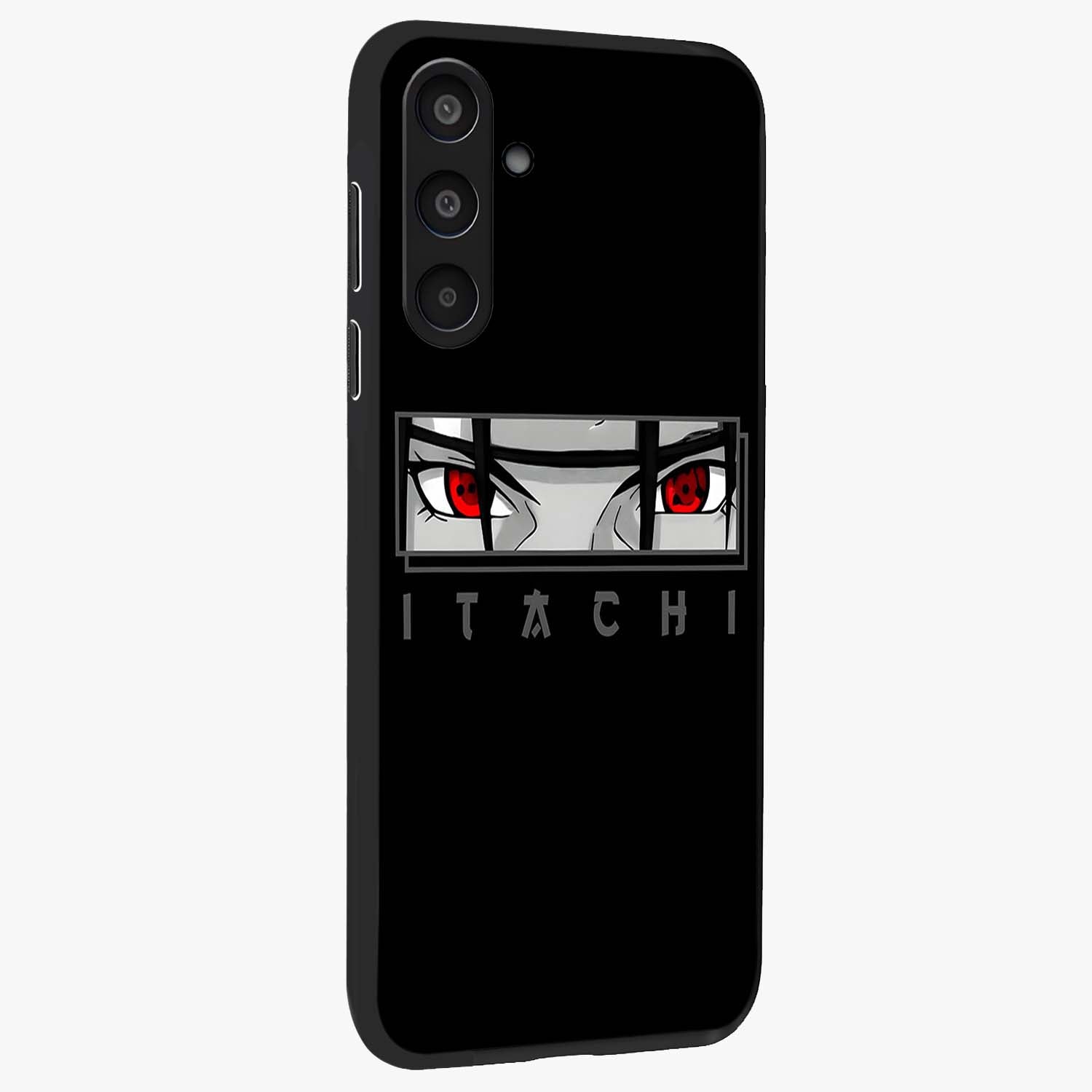 Scarlet Gaze Dominance Glass Case upright view showcasing powerful dramatic artwork with dominant artistic theme.