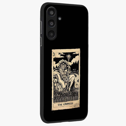 The Empress Glass Case upright view showcasing powerful empress themed artwork with luxurious artistic theme.