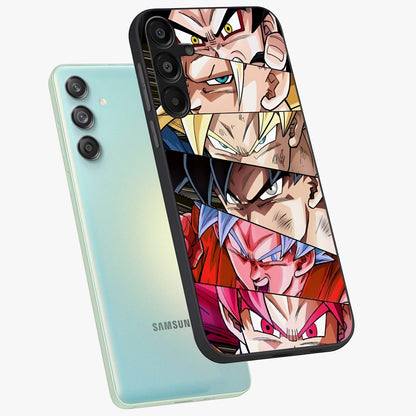 Anime Character Glass Case displayed in angled mockup highlighting colorful anime character illustration.