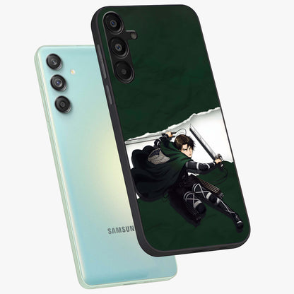Emerald War Vanguard Glass Case displayed in angled mockup highlighting intense battle inspired design with emerald tone aesthetic.