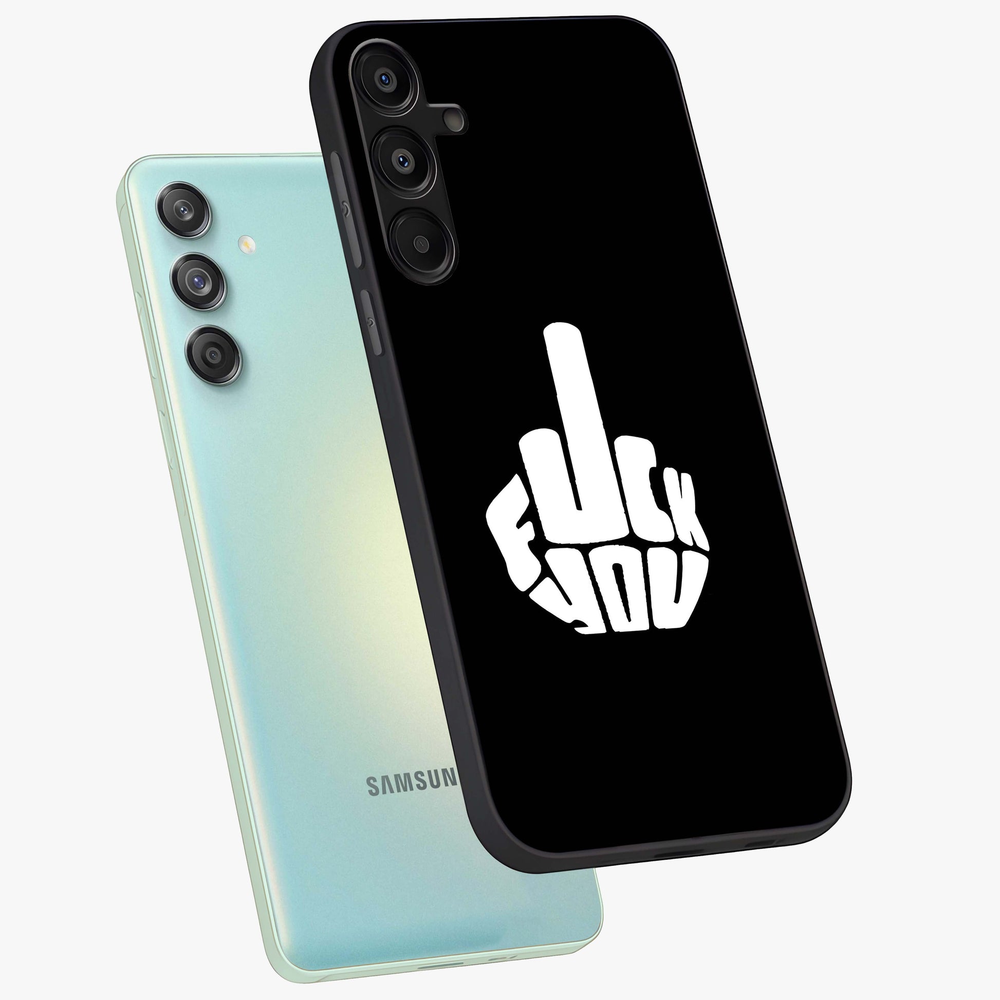 Rebel Mode On Glass Case displayed in angled mockup highlighting edgy text design with modern street aesthetic.