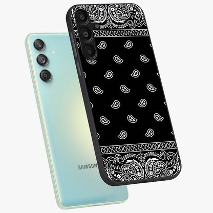 Retro Rebel Threads Glass Case displayed in angled mockup highlighting retro inspired graphic design with rebellious aesthetic.