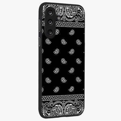 Retro Rebel Threads Glass Case upright view showcasing stylish vintage artwork with bold retro theme.