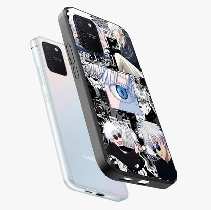 Infinity Sorcerer Chaos Glass Case displayed in angled mockup highlighting powerful magical design with fantasy aesthetic style.