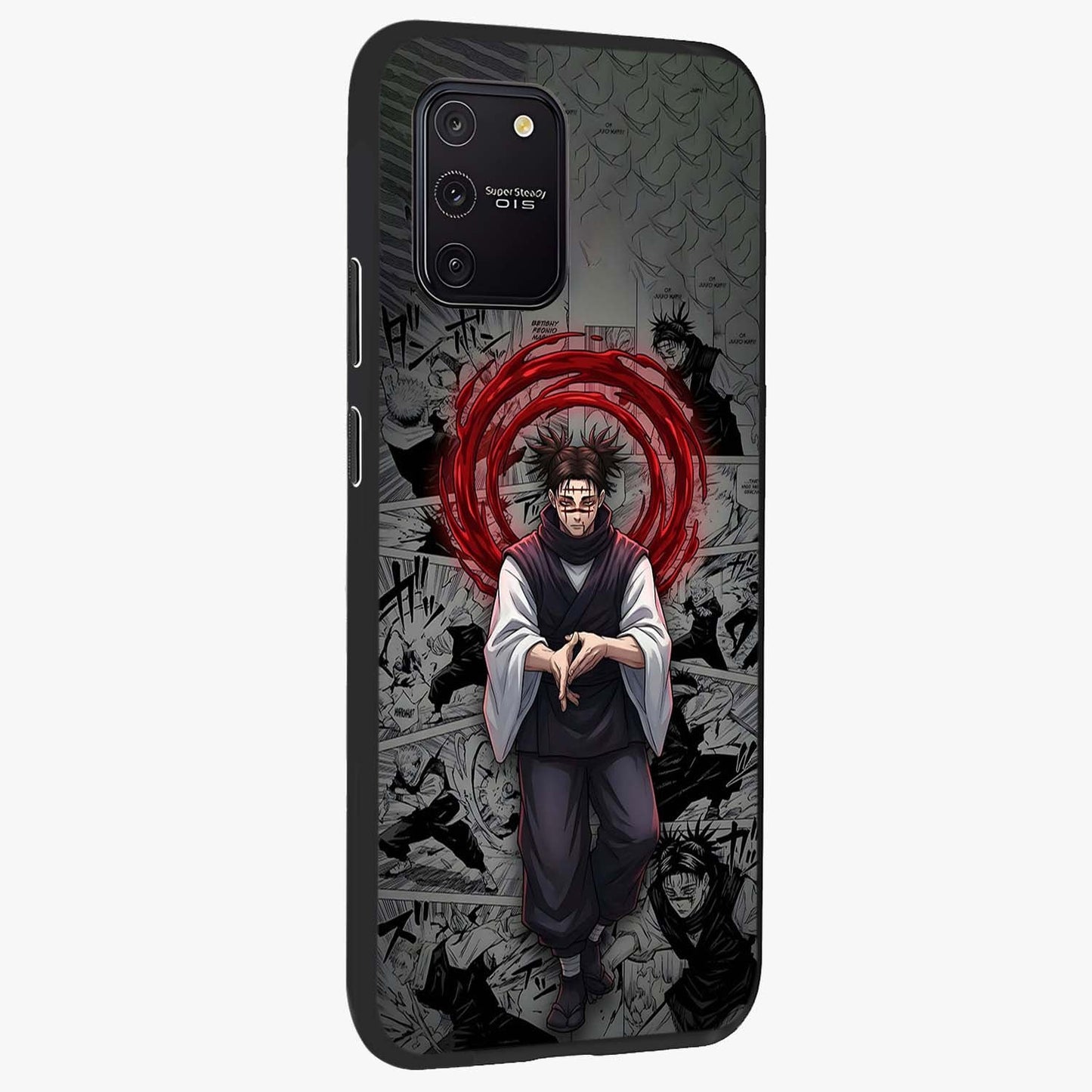 Cursed Ritual Ascension Glass Case upright view showcasing powerful ascension artwork with dark fantasy theme.