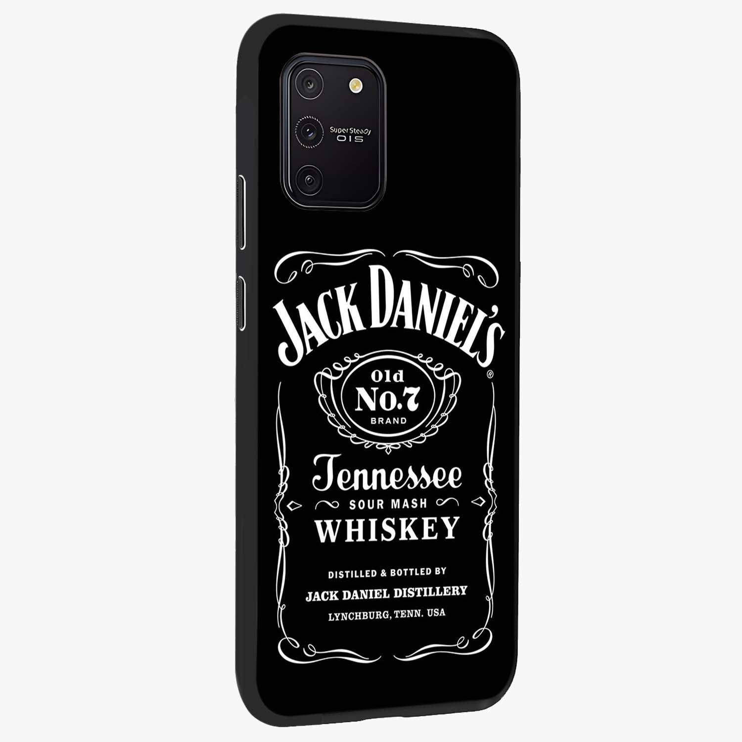 Vintage Whiskey Heritage Glass Case upright view showcasing stylish vintage whiskey artwork with timeless bar culture theme.