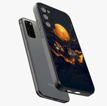 Golden Royal Heritage Glass Case displayed in angled mockup highlighting luxurious heritage design with golden aesthetic style.