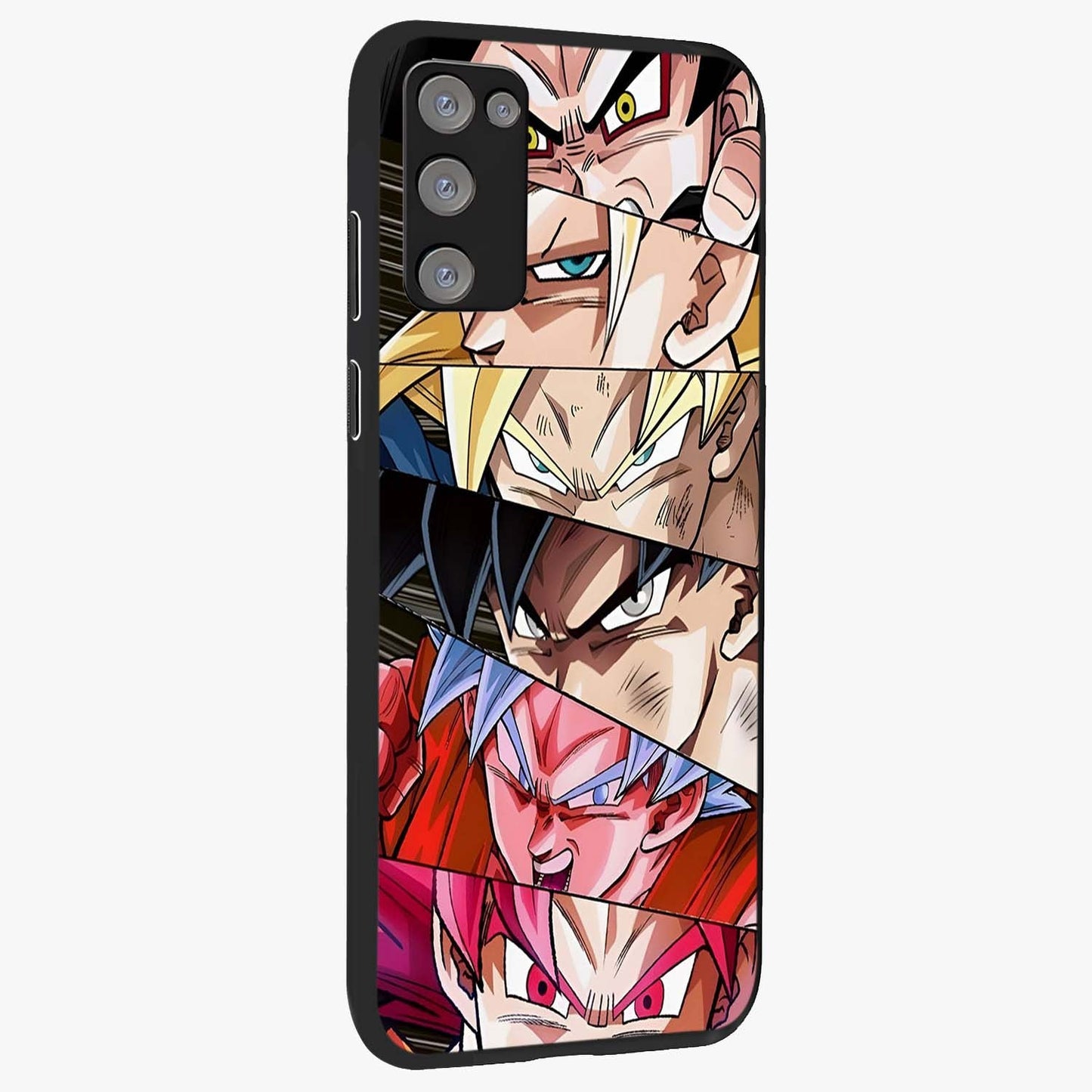 Anime Character Glass Case upright view showcasing expressive anime artwork with bold graphic style.