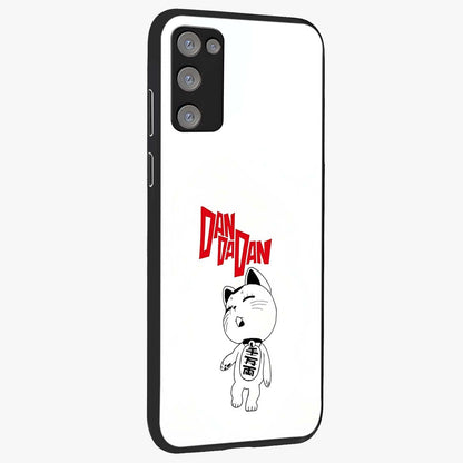 Playful Spirit Charm Glass Case upright view showcasing vibrant charm artwork with fun artistic theme.