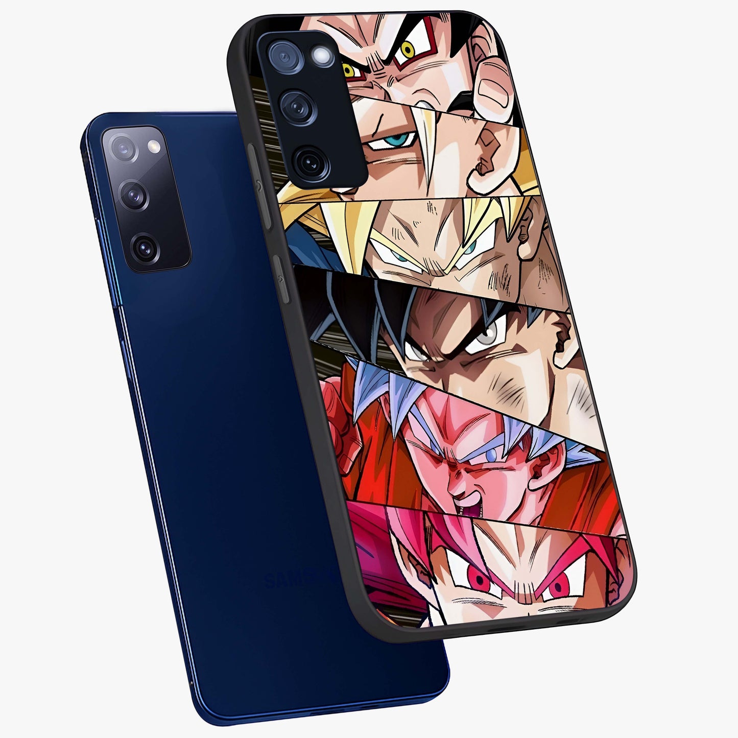 Anime Character Glass Case displayed in angled mockup highlighting colorful anime character illustration.