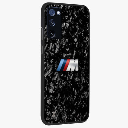 Carbon Speed Mark Glass Case upright view showcasing modern carbon speed graphic with bold automotive theme.