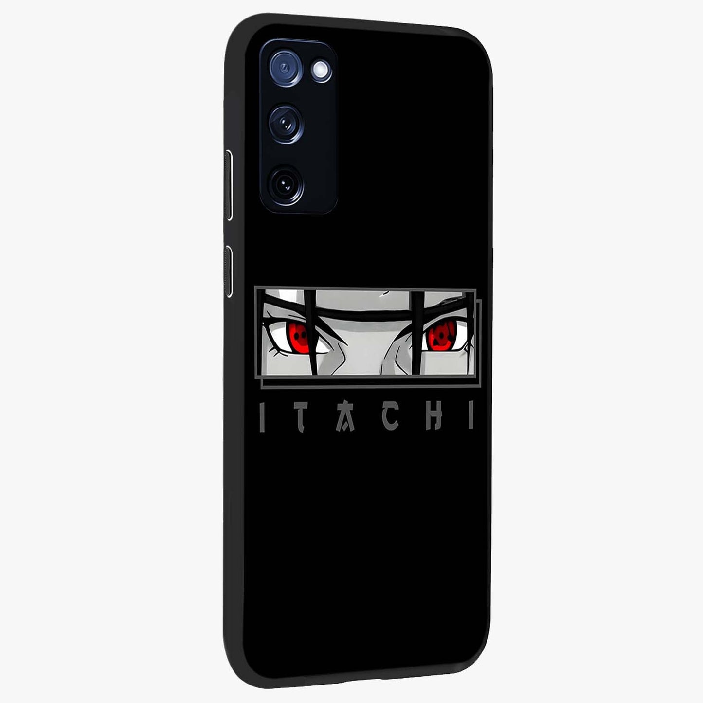 Scarlet Gaze Dominance Glass Case upright view showcasing powerful dramatic artwork with dominant artistic theme.